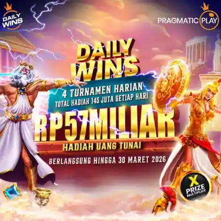 Daily-Wins-Turnamen-Harian-dan-Wheels-Drop-Mingguan-Total-Hadiah-57-Miliar-Rupiah-Pragmatic-Play